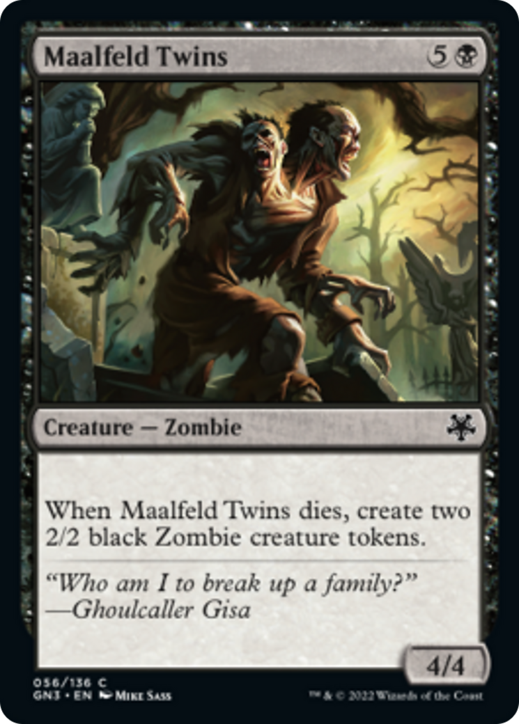 Maalfeld Twins [Game Night: Free-for-All] | Jomio and Rueliete's Cards and Comics