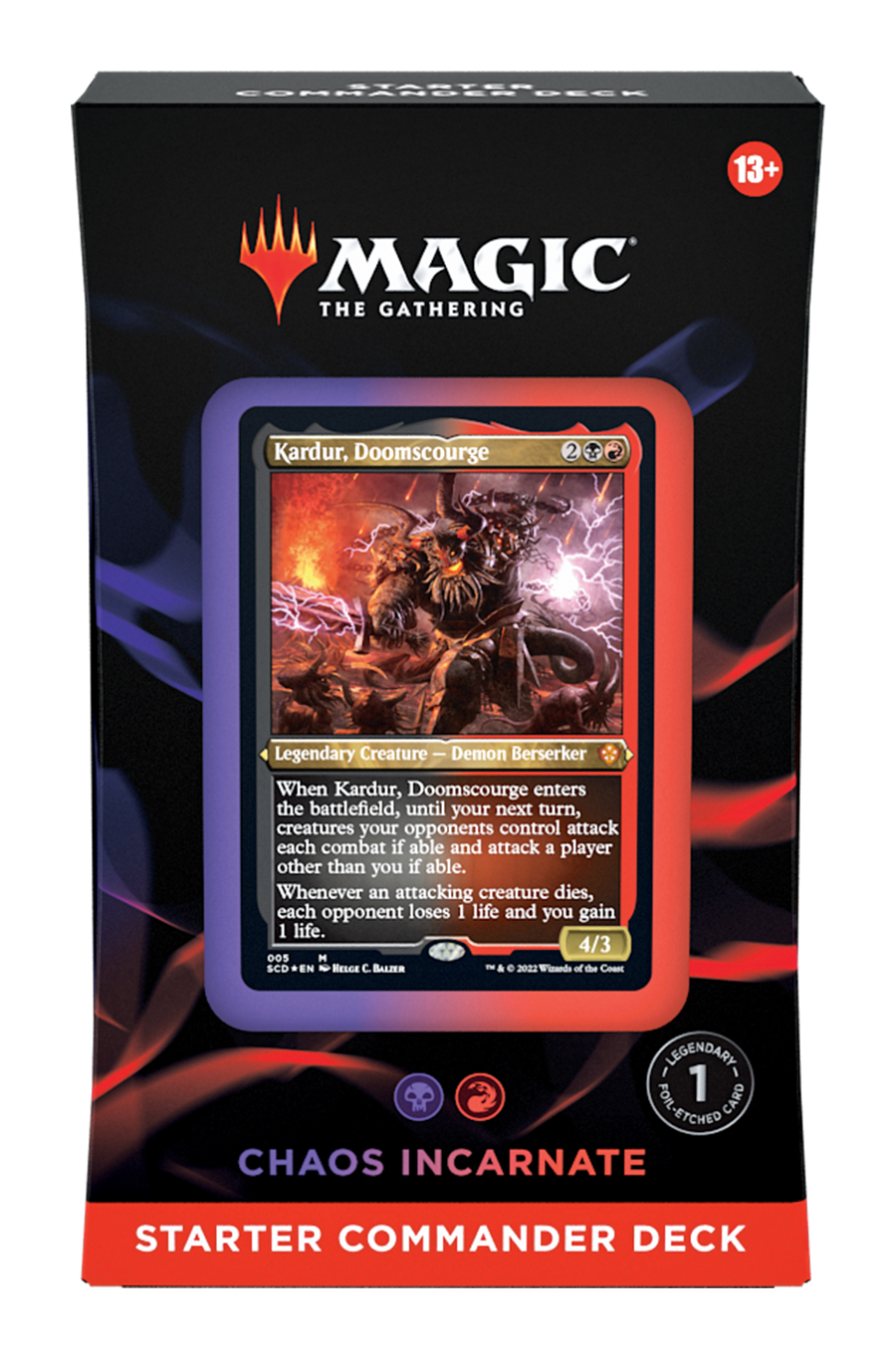 Starter Commander Deck (Chaos Incarnate) | Jomio and Rueliete's Cards and Comics
