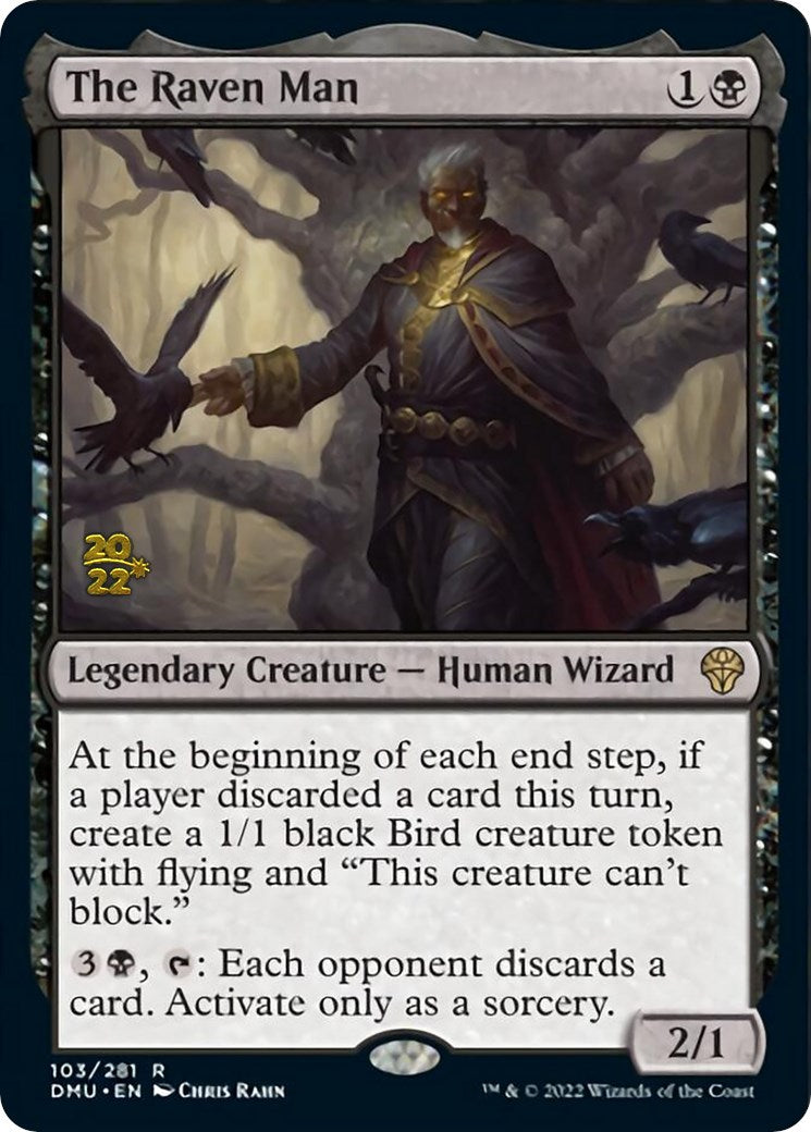 The Raven Man [Dominaria United Prerelease Promos] | Jomio and Rueliete's Cards and Comics