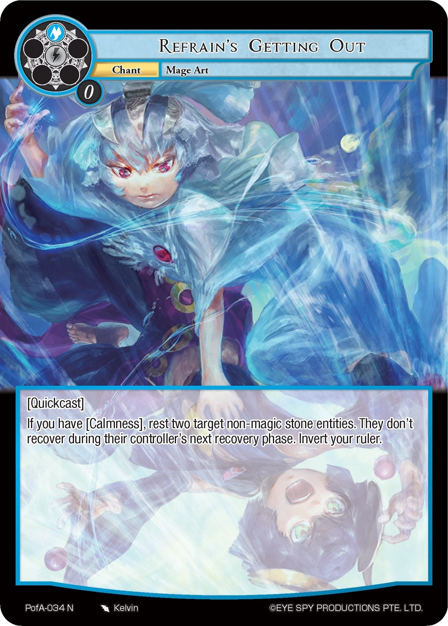 Refrain's Getting Out (PofA-034) [Alice Origin IV: Prologue of Attoractia] | Jomio and Rueliete's Cards and Comics