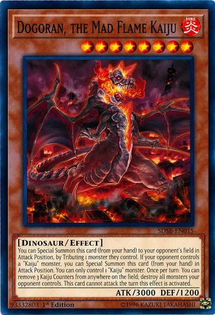 Dogoran, the Mad Flame Kaiju [SDSB-EN015] Common | Jomio and Rueliete's Cards and Comics