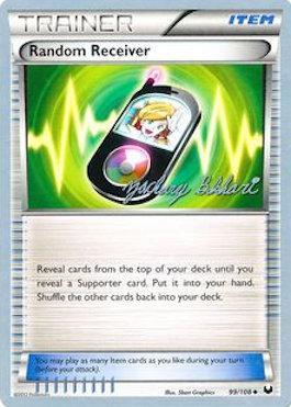 Random Receiver (99/108) (CMT - Zachary Bokhari) [World Championships 2012] | Jomio and Rueliete's Cards and Comics