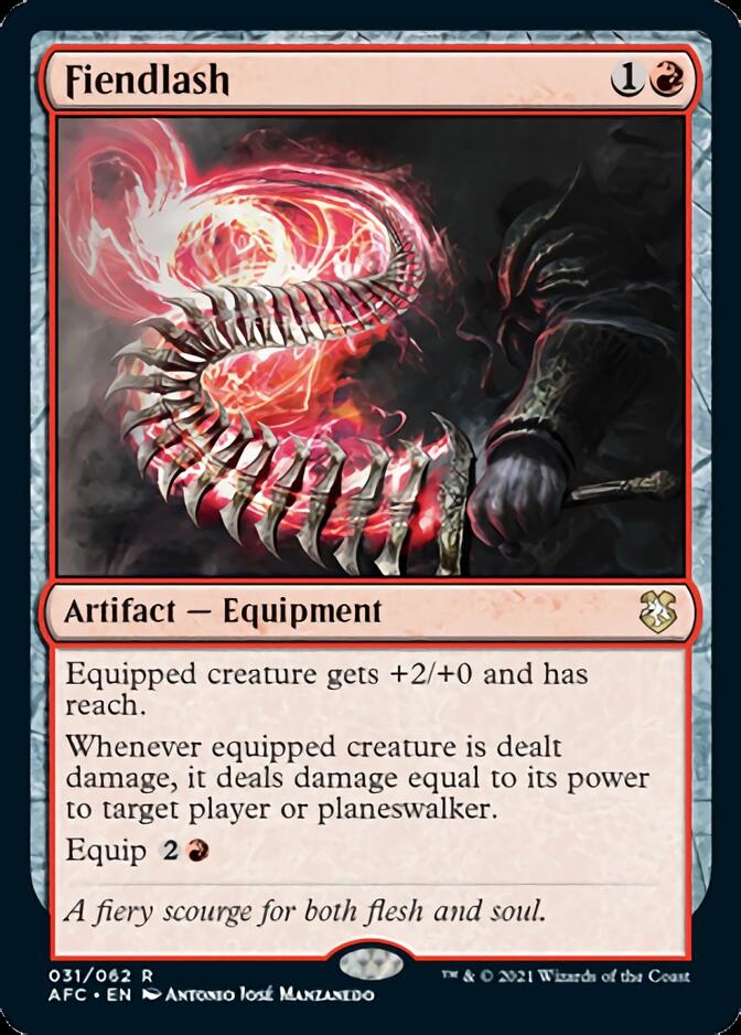 Fiendlash [Dungeons & Dragons: Adventures in the Forgotten Realms Commander] | Jomio and Rueliete's Cards and Comics