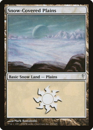 Snow-Covered Plains [Coldsnap] | Jomio and Rueliete's Cards and Comics