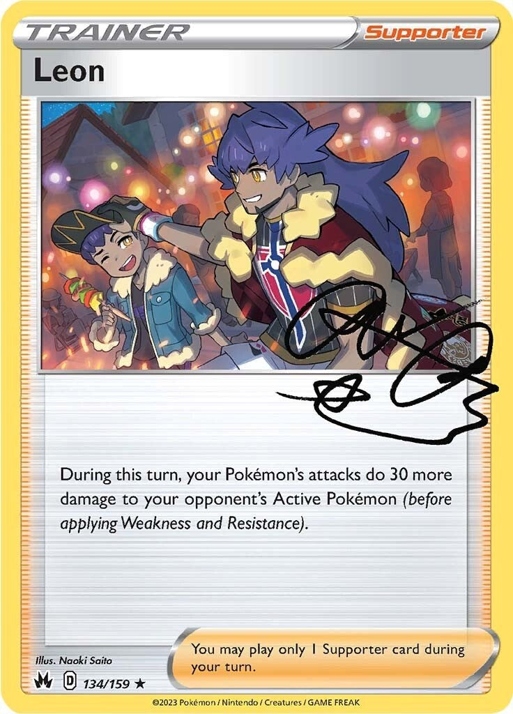Leon (134/159) [Sword & Shield: Crown Zenith] | Jomio and Rueliete's Cards and Comics
