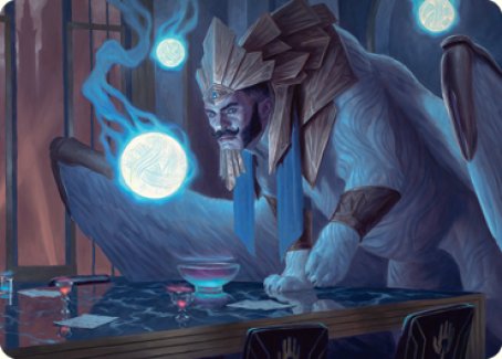 Tivit, Seller of Secrets Art Card [Streets of New Capenna Art Series] | Jomio and Rueliete's Cards and Comics