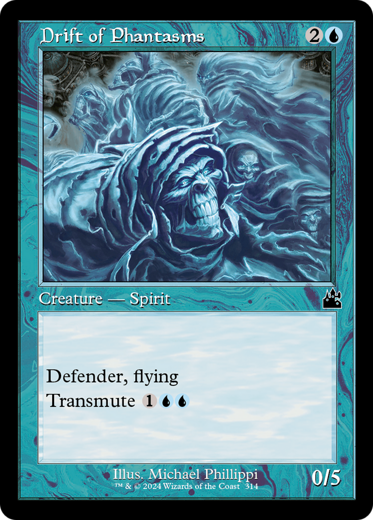 Drift of Phantasms (Retro Frame) [Ravnica Remastered] | Jomio and Rueliete's Cards and Comics