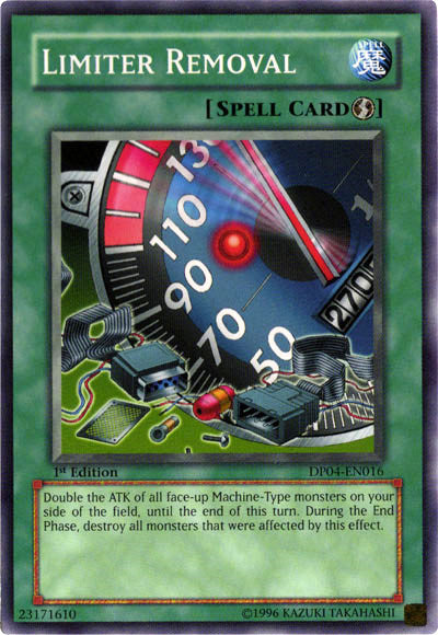 Limiter Removal [DP04-EN016] Common | Jomio and Rueliete's Cards and Comics