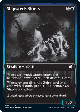 Shipwreck Sifters [Innistrad: Double Feature] | Jomio and Rueliete's Cards and Comics
