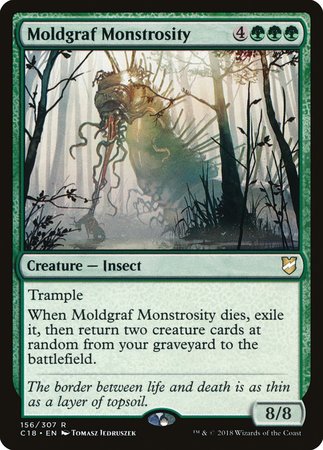 Moldgraf Monstrosity [Commander 2018] | Jomio and Rueliete's Cards and Comics