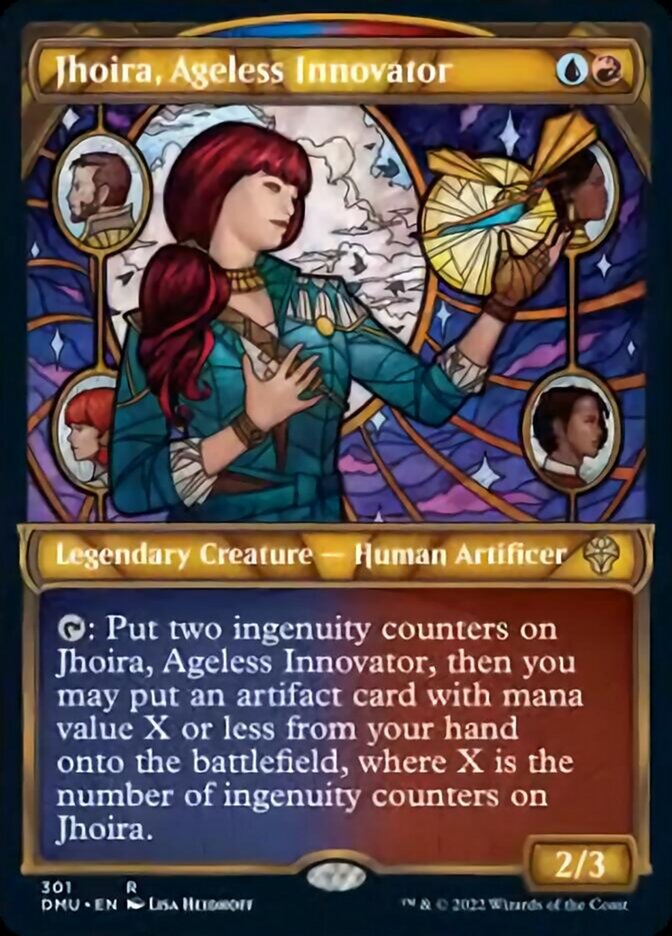 Jhoira, Ageless Innovator (Showcase) [Dominaria United] | Jomio and Rueliete's Cards and Comics