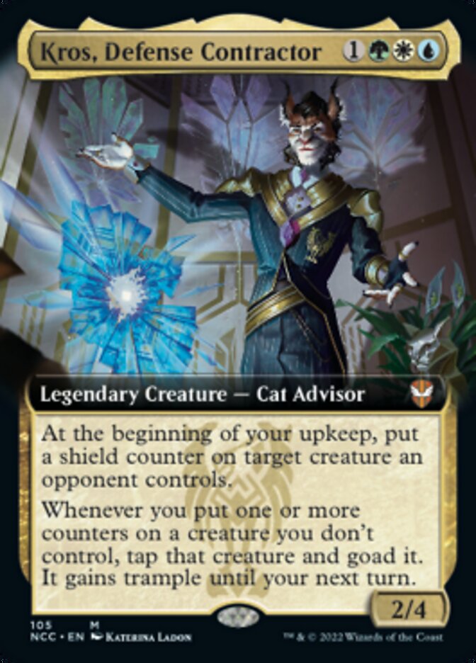 Kros, Defense Contractor (Extended Art) [Streets of New Capenna Commander] | Jomio and Rueliete's Cards and Comics