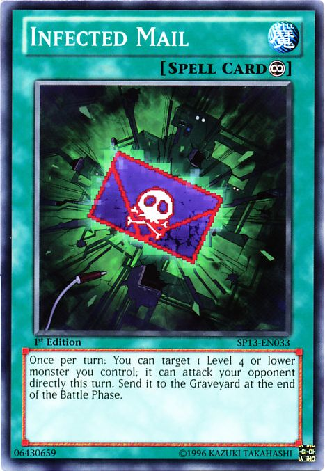 Infected Mail [SP13-EN033] Common | Jomio and Rueliete's Cards and Comics