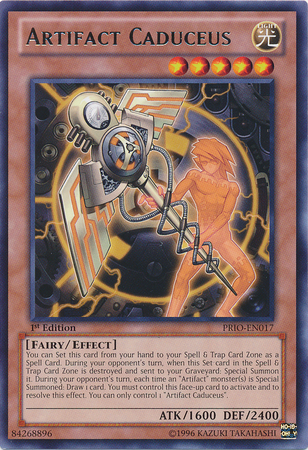 Artifact Caduceus [PRIO-EN017] Rare | Jomio and Rueliete's Cards and Comics