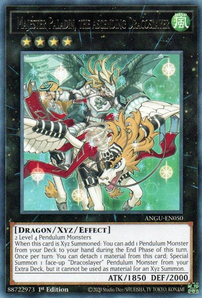Majester Paladin, the Ascending Dracoslayer (Rare) [ANGU-EN050] Rare | Jomio and Rueliete's Cards and Comics