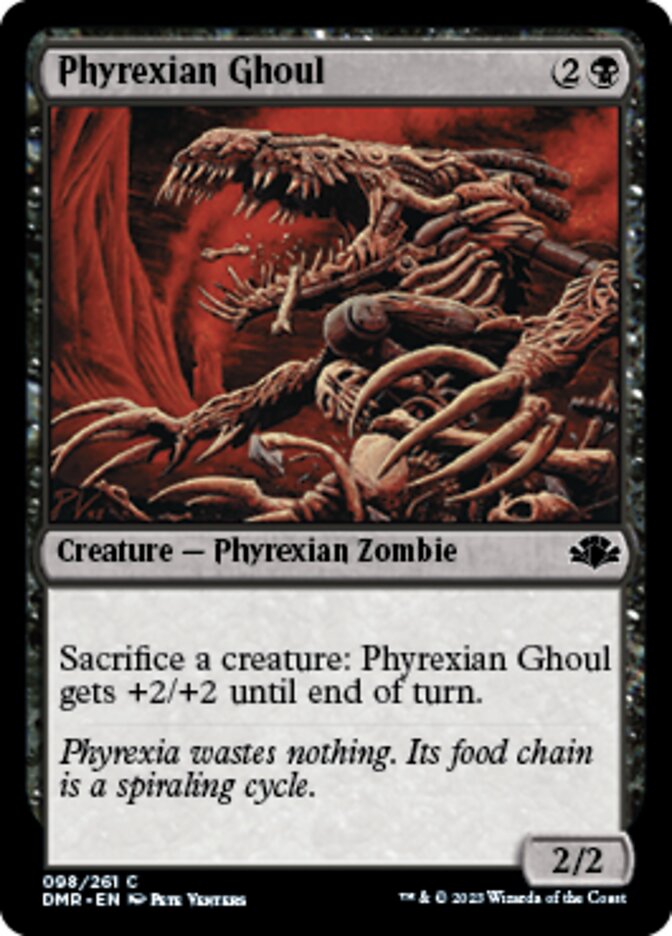 Phyrexian Ghoul [Dominaria Remastered] | Jomio and Rueliete's Cards and Comics