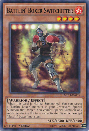 Battlin' Boxer Switchitter [MP14-EN005] Common | Jomio and Rueliete's Cards and Comics