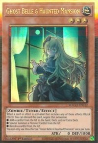Ghost Belle & Haunted Mansion (Alternate Art) [MAGO-EN012] Gold Rare | Jomio and Rueliete's Cards and Comics