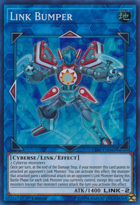 Link Bumper [CIBR-EN043] Super Rare | Jomio and Rueliete's Cards and Comics