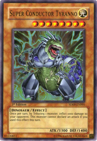 Super Conductor Tyranno [SD09-EN001] Ultra Rare | Jomio and Rueliete's Cards and Comics