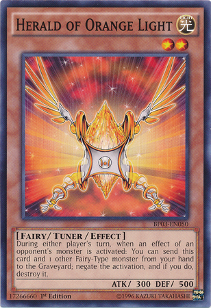 Herald of Orange Light [BP03-EN050] Common | Jomio and Rueliete's Cards and Comics