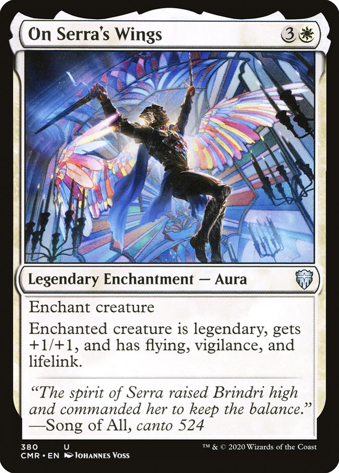 On Serra's Wings [Commander Legends] | Jomio and Rueliete's Cards and Comics