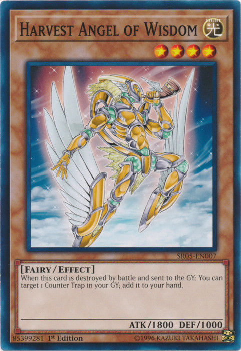 Harvest Angel of Wisdom [SR05-EN007] Common | Jomio and Rueliete's Cards and Comics