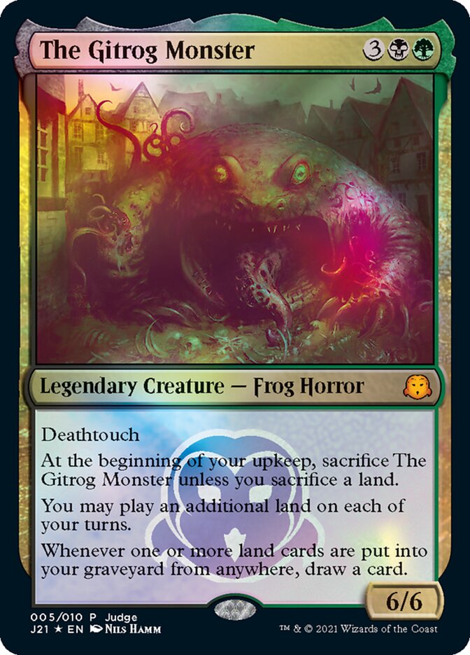 The Gitrog Monster [Judge Gift Cards 2021] | Jomio and Rueliete's Cards and Comics