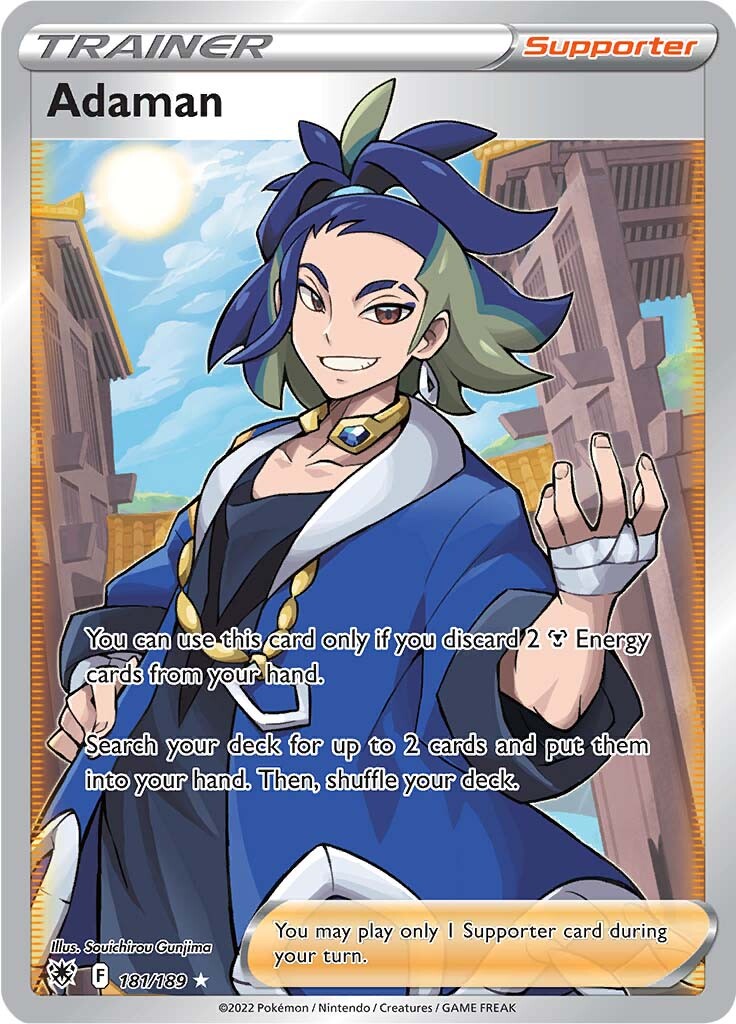Adaman (181/189) [Sword & Shield: Astral Radiance] | Jomio and Rueliete's Cards and Comics