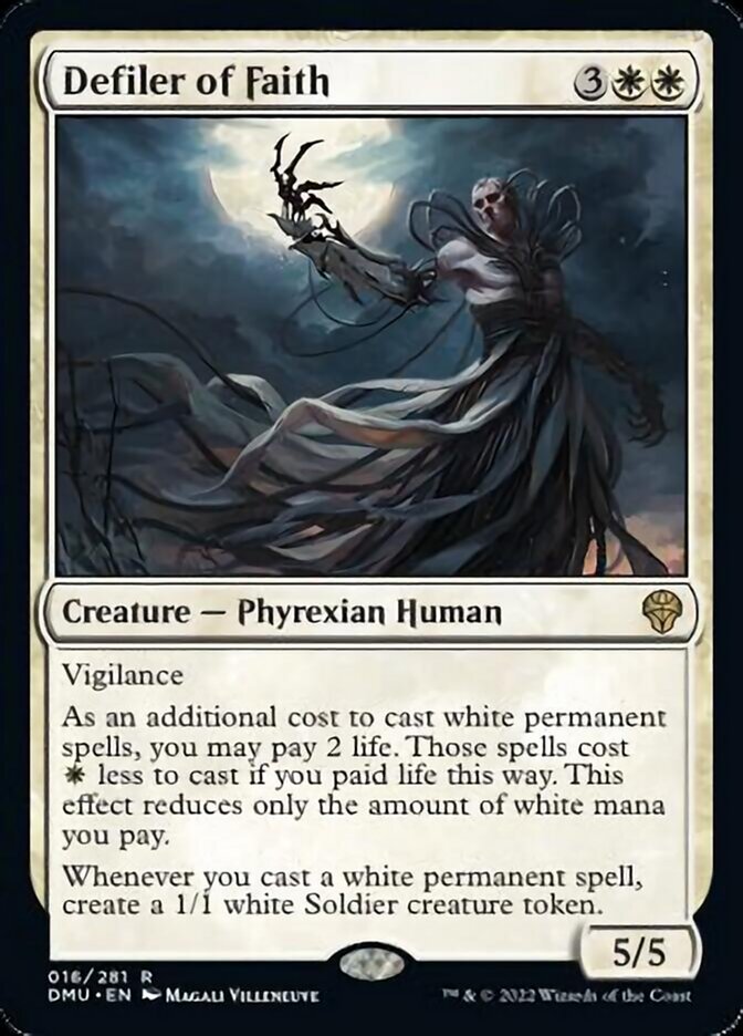 Defiler of Faith [Dominaria United] | Jomio and Rueliete's Cards and Comics