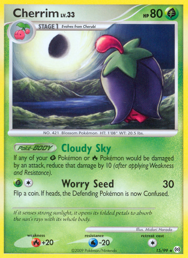 Cherrim (15/99) [Platinum: Arceus] | Jomio and Rueliete's Cards and Comics