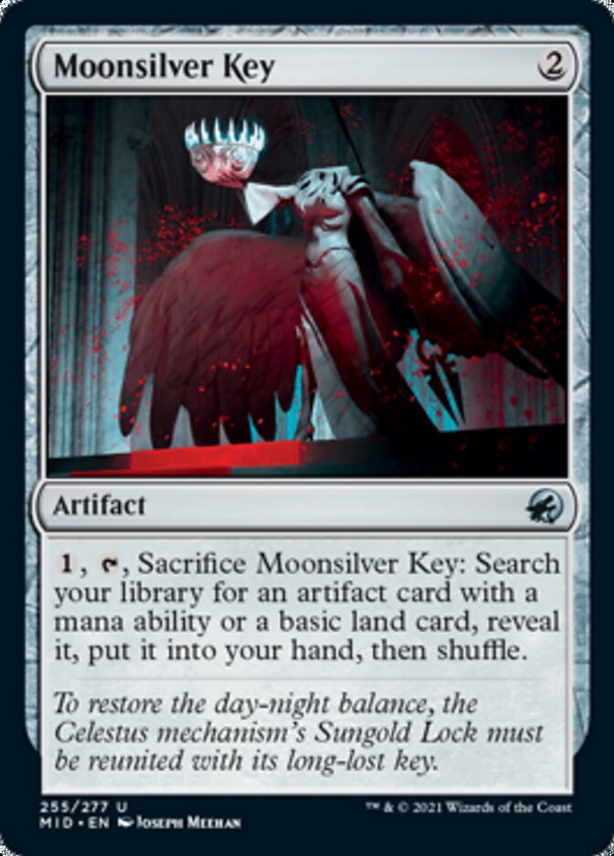 Moonsilver Key [Innistrad: Midnight Hunt] | Jomio and Rueliete's Cards and Comics