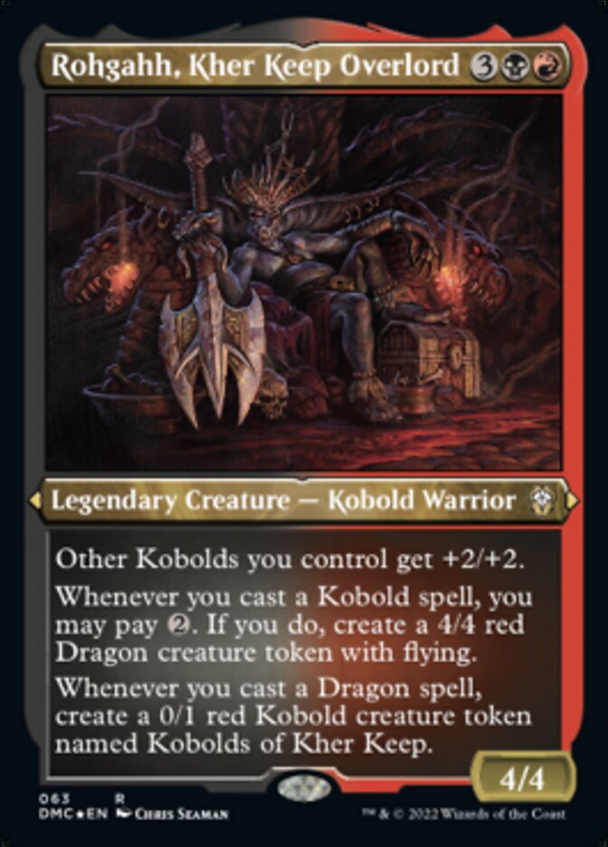 Rohgahh, Kher Keep Overlord (Foil Etched) [Dominaria United Commander] | Jomio and Rueliete's Cards and Comics
