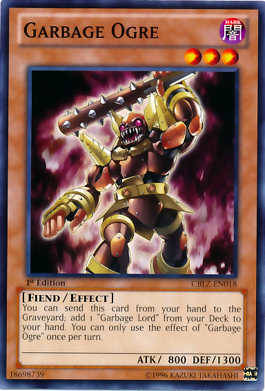 Garbage Ogre [CBLZ-EN018] Common | Jomio and Rueliete's Cards and Comics