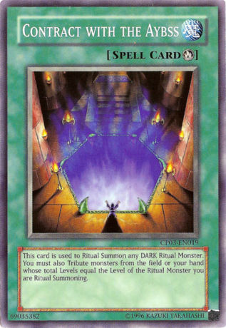 Contract with the Abyss [CP03-EN019] Common | Jomio and Rueliete's Cards and Comics