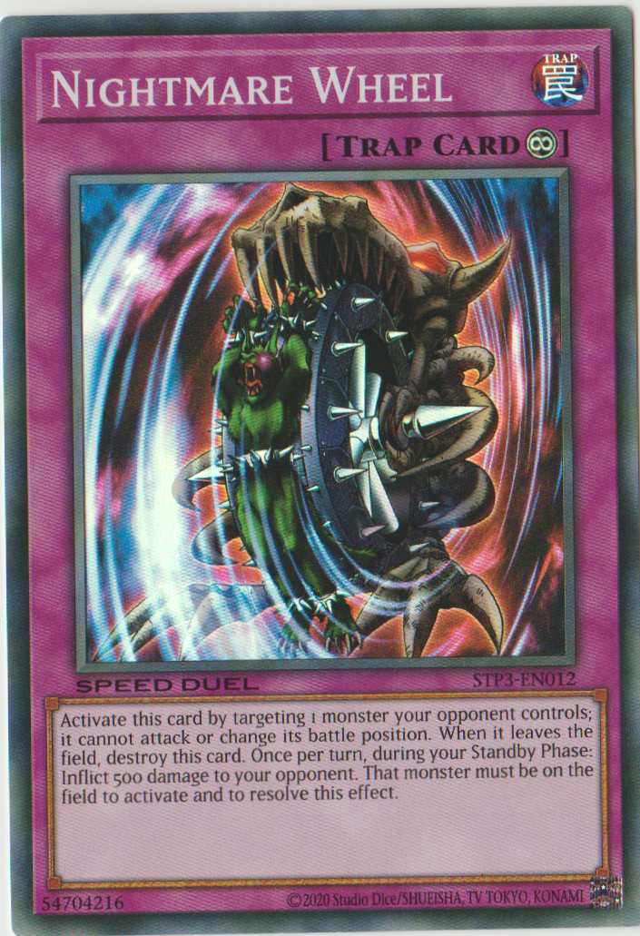 Nightmare Wheel [STP3-EN012] Super Rare | Jomio and Rueliete's Cards and Comics