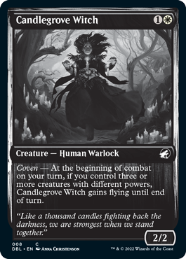 Candlegrove Witch [Innistrad: Double Feature] | Jomio and Rueliete's Cards and Comics