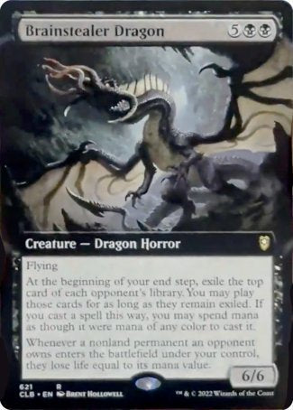 Brainstealer Dragon (Extended Art) [Commander Legends: Battle for Baldur's Gate] | Jomio and Rueliete's Cards and Comics