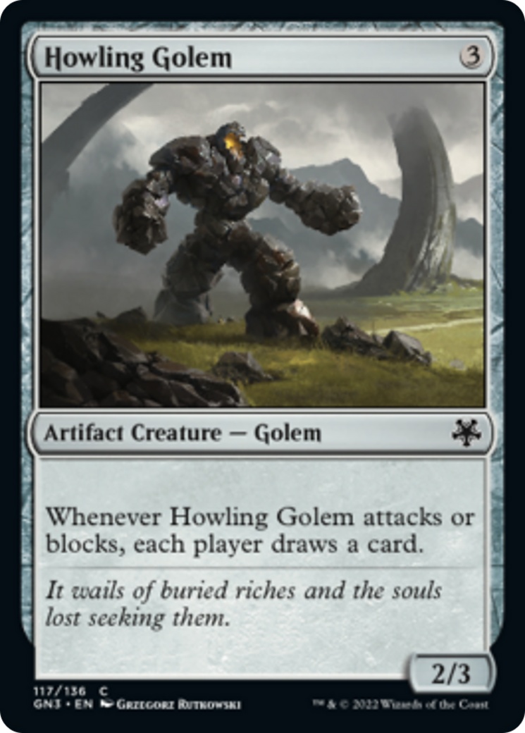 Howling Golem [Game Night: Free-for-All] | Jomio and Rueliete's Cards and Comics