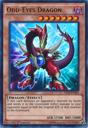 Odd-Eyes Dragon [YS14-ENA01] Ultra Rare | Jomio and Rueliete's Cards and Comics