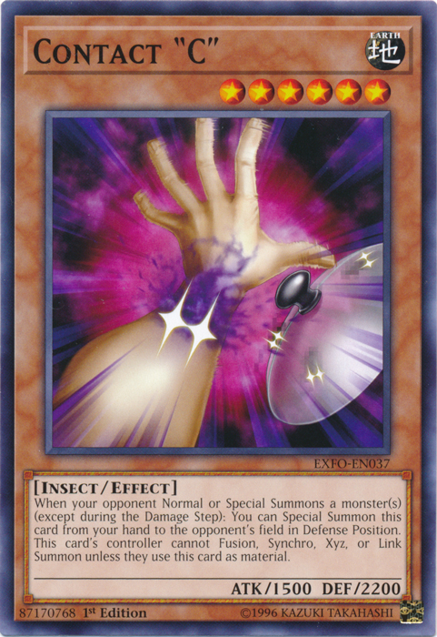 Contact "C" [EXFO-EN037] Common | Jomio and Rueliete's Cards and Comics