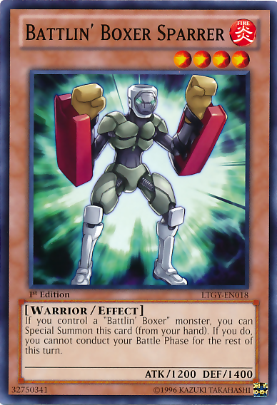 Battlin' Boxer Sparrer [LTGY-EN018] Common | Jomio and Rueliete's Cards and Comics