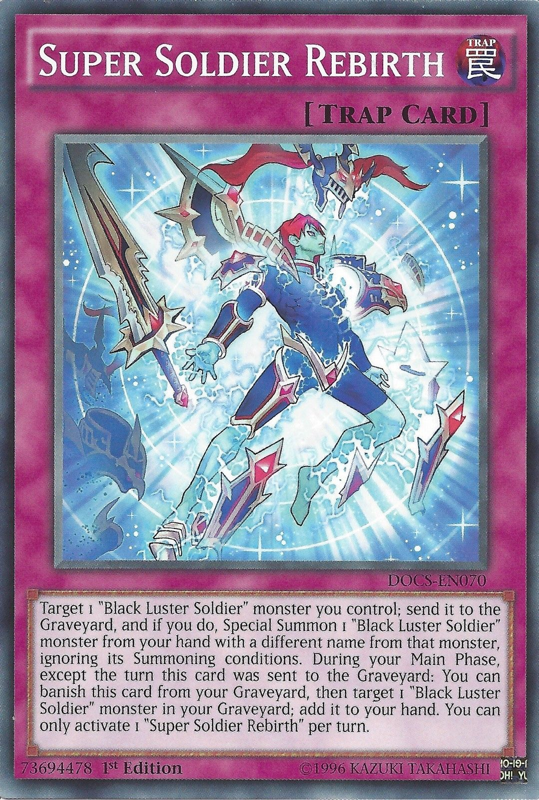 Super Soldier Rebirth [DOCS-EN070] Common | Jomio and Rueliete's Cards and Comics