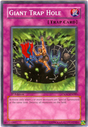 Giant Trap Hole [CSOC-EN080] Common | Jomio and Rueliete's Cards and Comics