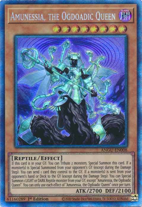 Amunessia, the Ogdoadic Queen (Collector's Rare) [ANGU-EN008] Collector's Rare | Jomio and Rueliete's Cards and Comics