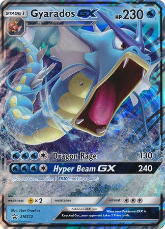 Gyarados GX (SM212) (Jumbo Card) [Sun & Moon: Black Star Promos] | Jomio and Rueliete's Cards and Comics