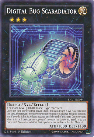 Digital Bug Scaradiator [SHVI-EN054] Common | Jomio and Rueliete's Cards and Comics