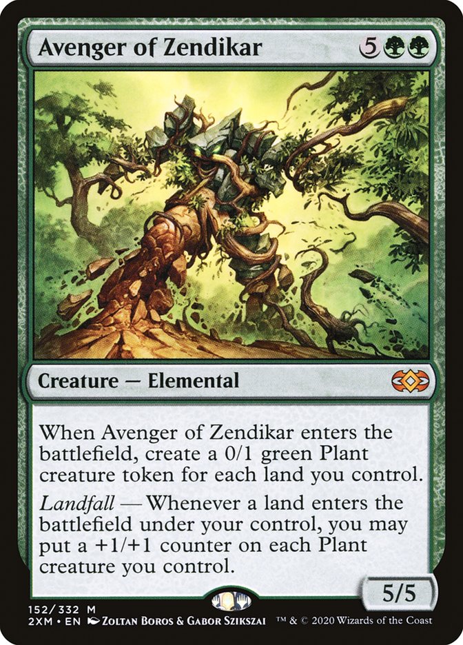 Avenger of Zendikar [Double Masters] | Jomio and Rueliete's Cards and Comics