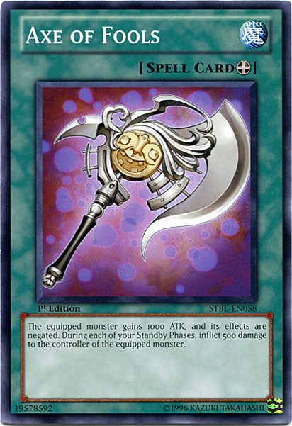 Axe of Fools [STBL-EN058] Common | Jomio and Rueliete's Cards and Comics