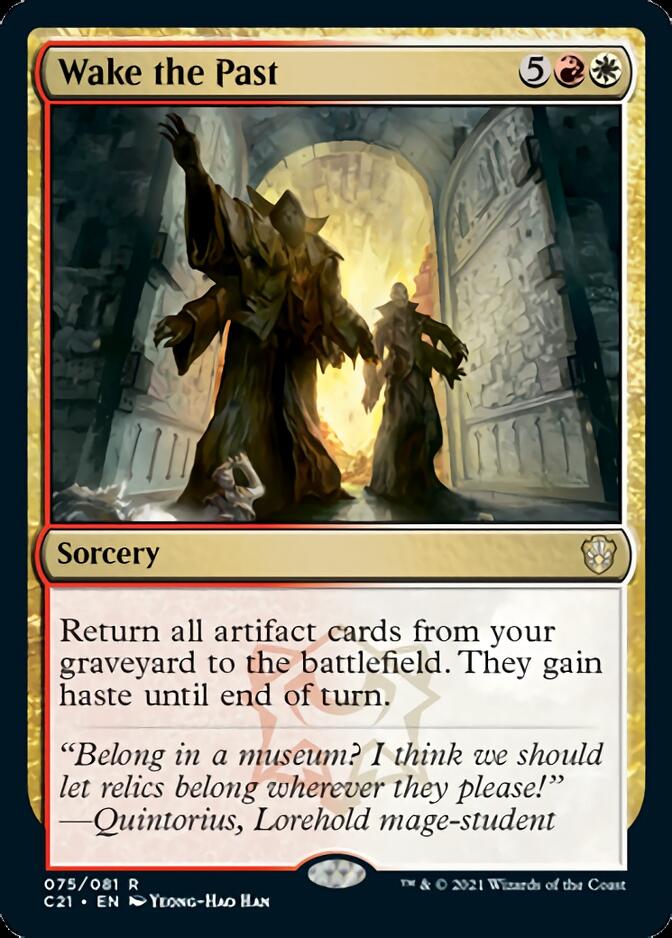 Wake the Past [Commander 2021] | Jomio and Rueliete's Cards and Comics